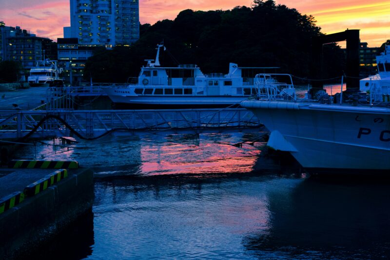 japan ferry boat river