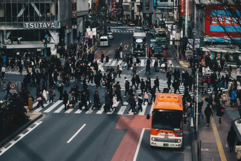 shibuya crossing tokyo