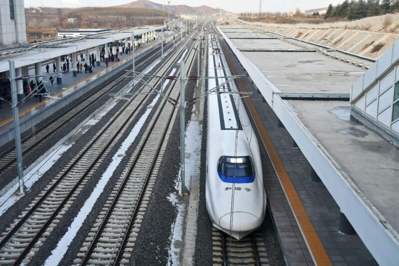 Japan shinkansen bullet train