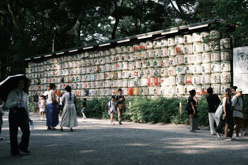 meiji jingu shrine harajuku